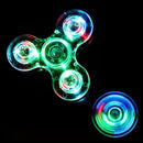 Fidget Spinner LED Luminoso – Glow in Dark, Stress Relief Toy
