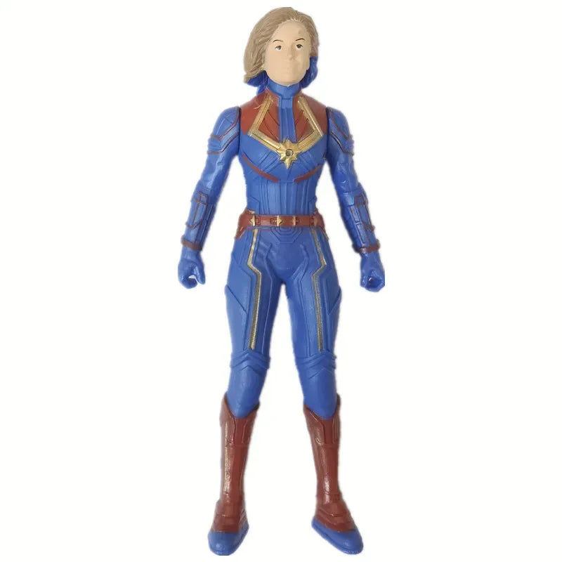 Boneco Articulado 17cm Marvel com Luz – Heróis: Capitão, Homem de Ferro e Aranha | Brinquedo Infantil e Colecionável