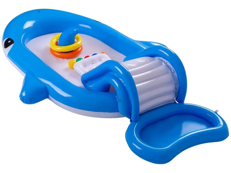 Piscina Infantil Inflável com Escorregador Jilong | Diversão Garantida para Crianças!