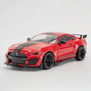 Carro Modelo 1:18 Mustang GT500 – Miniatura Diecast com Luz e Som
