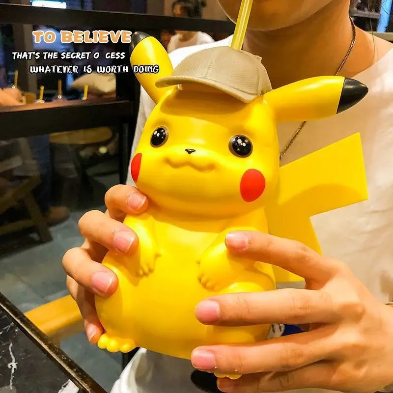 Copo de Palha Pikachu – Pokémon Detective Cosplay