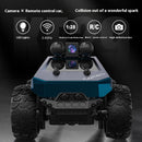 Carrinho Controle Remoto Off-Road 1:28 com Câmera – Caminhonete Cyber Pickup Truck Big Foot WiFi Controle por Celular Infantil
