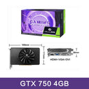 Placa de Vídeo MLLSE GTX 750Ti 4GB GDDR5 – 128 Bits, PCI-E 3.0 | GPU GeForce com HDMI, DVI e VGA para PC Gamer