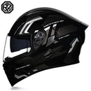 Capacete Modular Flip-Up para Moto – Full Face com Dupla Viseira, Alta Qualidade e Certificação DOT