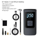 Bomba de Ar Portátil Elétrica – Infle Pneus em Segundos! Alta Pressão com Barômetro para Carro, Moto, Bike e Muito Mais