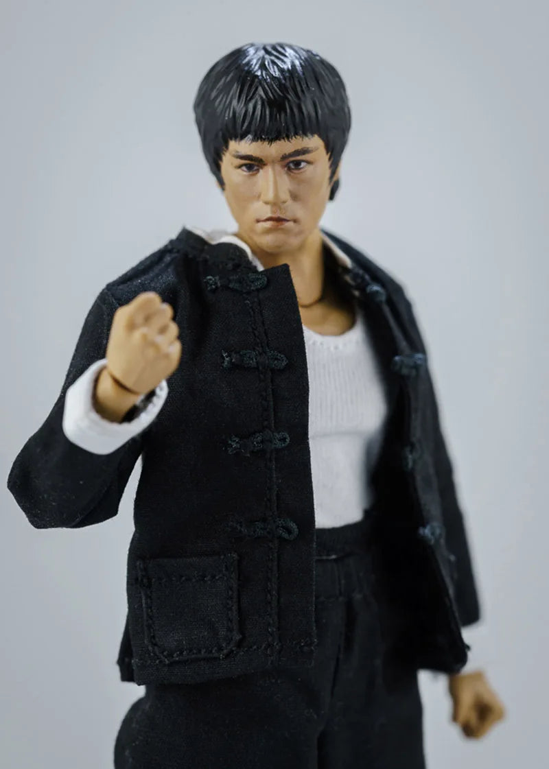 Boneco 1/12 – Uniforme Chinês de Treinamento Kung Fu, Conjunto de Roupas para Modelo de 6 Polegadas, Peça de Coleção