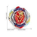 Beyblade B-201 Zest Achilles – Trompo 3 em 1, Sem Lanzador