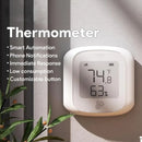 Sensor de Temperatura e Umidade Smart WiFi/Zigbee com Display LCD – Compatível com Home Assistant e Zigbee2MQTT