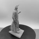 Miniatura Resina 1/24 (75mm) Caçador de Recompensas – Kit Modelo Não Pintado DIY Colecionáveis