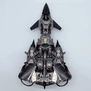 BAIWEI TW-1124 Jetfire Skyfire – Robô Articulado 2 em 1 Transformável em Avião, 17,5cm