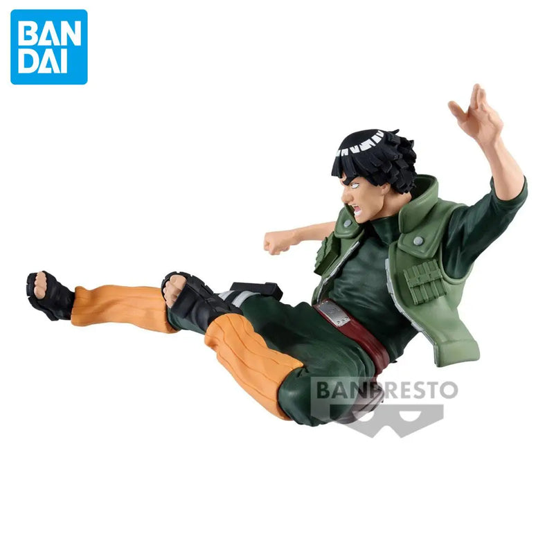 Figura Oficial Banpresto – Naruto Might Guy | Modelo Colecionável com Caixa para Decoração