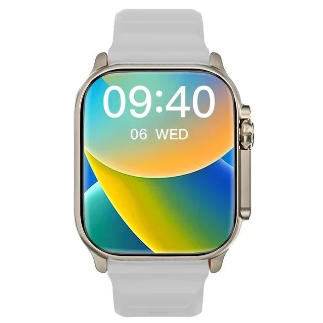 Smartwatch T800 Ultra 49mm – Tela AMOLED, NFC, Bússola, À Prova d’Água, Relógio Inteligente Masculino Série 8 IWO Ultra 9