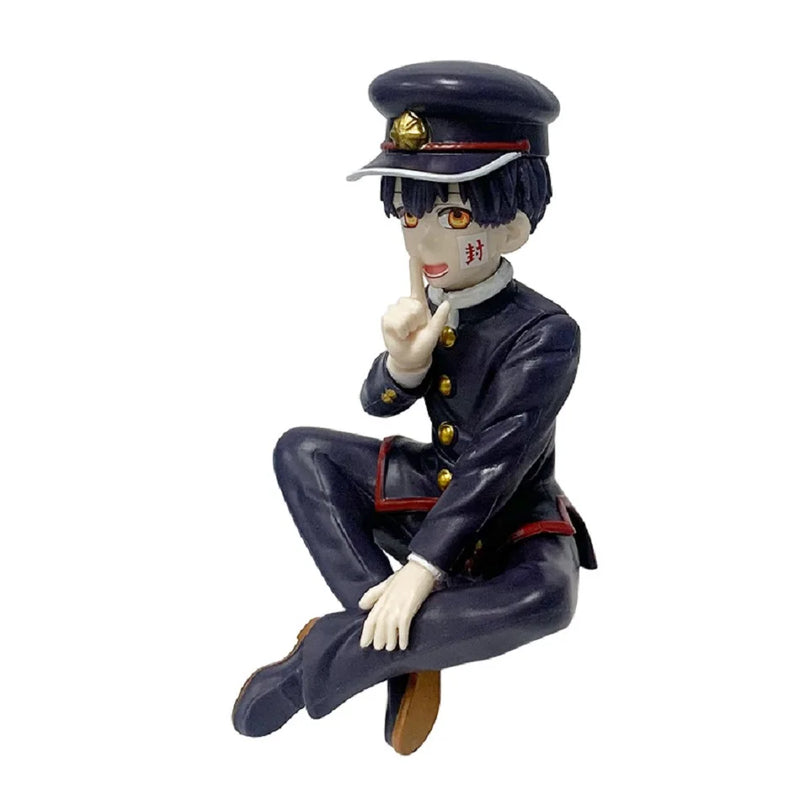 Boneco Anime Hanako-kun 11cm – Figura Sentada, Action Doll Decorativa, Presente de Festival