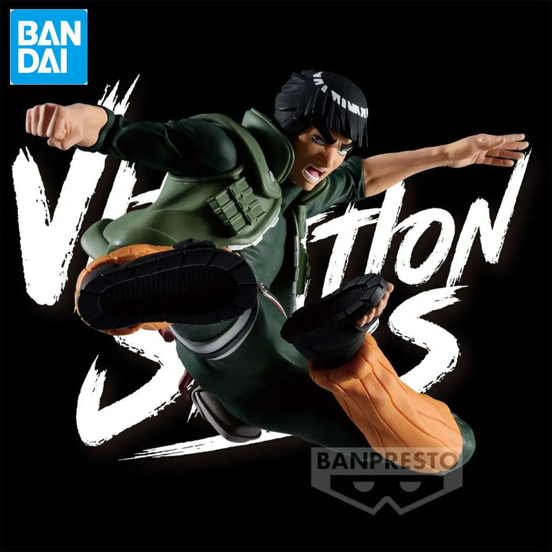 Figura Oficial Banpresto – Naruto Might Guy | Modelo Colecionável com Caixa para Decoração