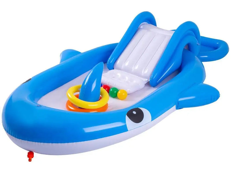 Piscina Infantil Inflável com Escorregador Jilong | Diversão Garantida para Crianças!