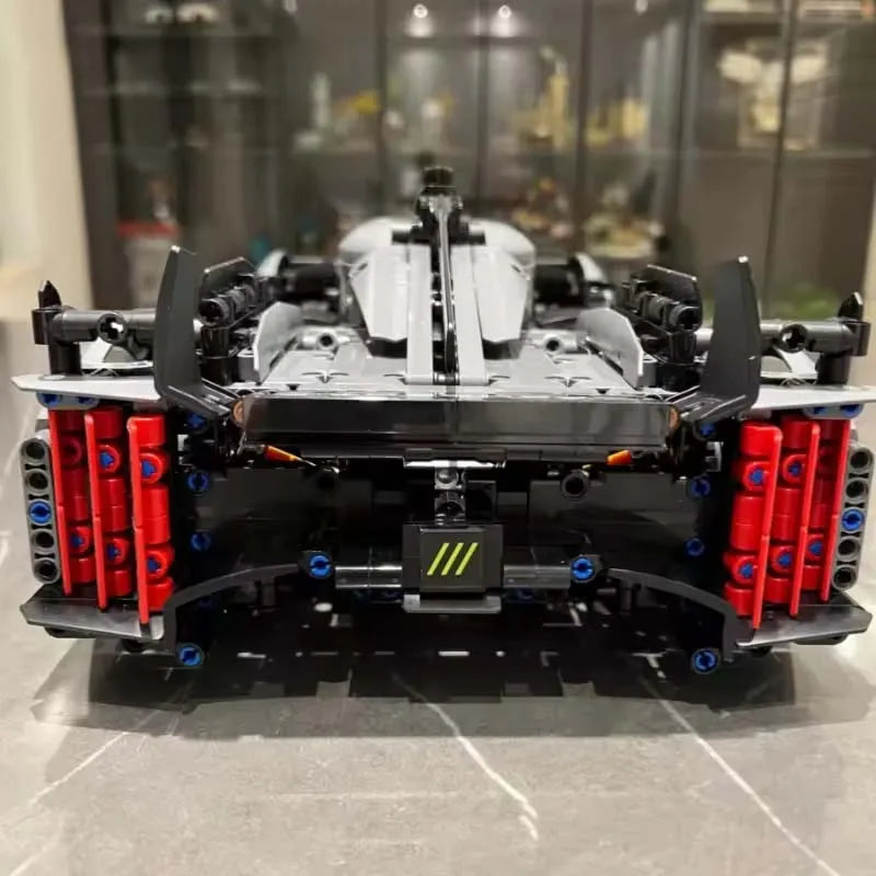 Blocos de Montar Carro Técnico 1700 Peças 42156 – Super Carro de Corrida Híbrido Hypercar Modelo Compatível, Brinquedo Educativo para Crianças e Adultos
