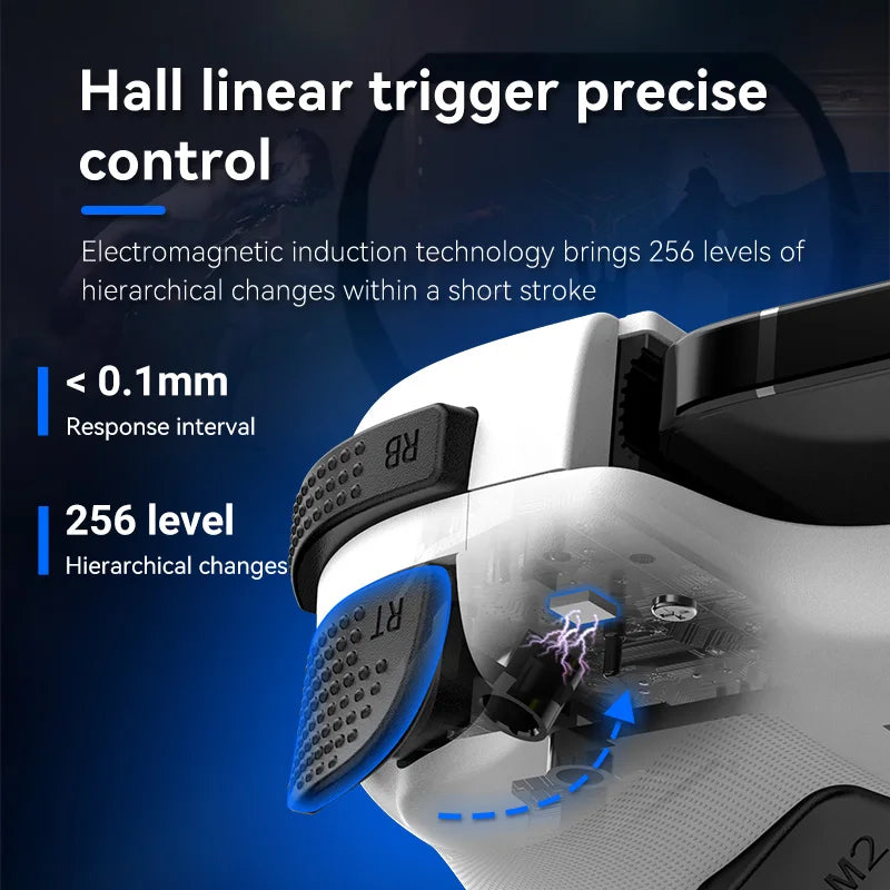 Controle Gamepad BSP-D11 Wireless com Extensão – Compatível com SWITCH, Android, iOS, PS3, PS4, XBOX e Tablets