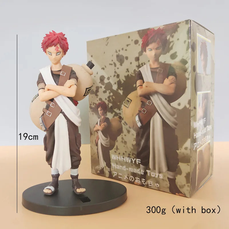 Action Figure Gaara 20cm – Bandai | Versão Motherland em PVC de Alta Qualidade – Colecionável Naruto Shippuden