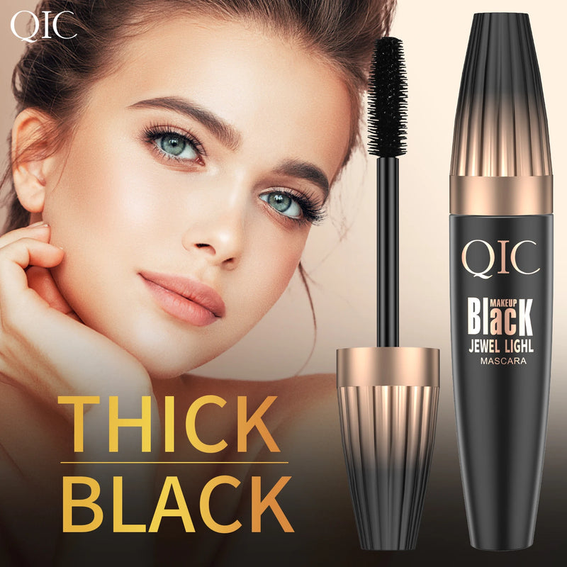 Máscara de Cílios 4D à Prova d’Água – Volume Extra, Curvatura Perfeita e Efeito Olhos Grandes