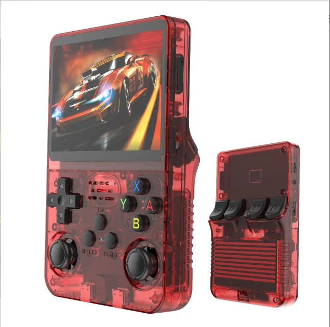 Console Retrô R36Plus – Tela 4.0" IPS, Linux OS, WiFi, Suporte 10+ Emuladores, Portátil para Jogos Clássicos