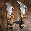 Espada Kratos 45cm – Réplica God of War 4 | Lâmina do Caos / Machado Leviatã | Cosplay, Decoração ou Brinquedo