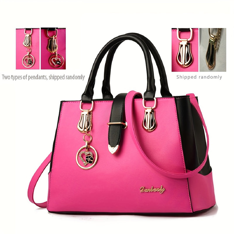 Bolsa de Ombro Feminina Elegante – Design Sofisticado com Alça Dupla e Espaço Interno Amplo