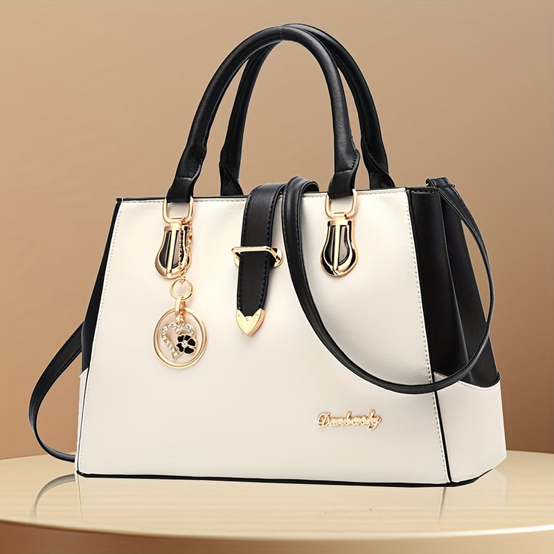 Bolsa de Ombro Feminina Elegante – Design Sofisticado com Alça Dupla e Espaço Interno Amplo