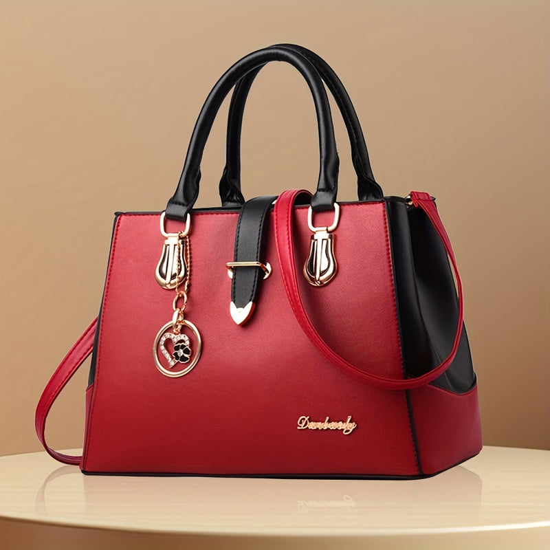 Bolsa de Ombro Feminina Elegante – Design Sofisticado com Alça Dupla e Espaço Interno Amplo