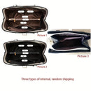 Bolsa de Ombro Feminina Elegante – Design Sofisticado com Alça Dupla e Espaço Interno Amplo