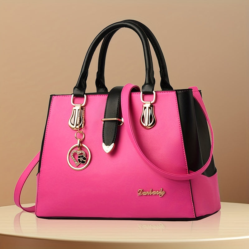 Bolsa de Ombro Feminina Elegante – Design Sofisticado com Alça Dupla e Espaço Interno Amplo