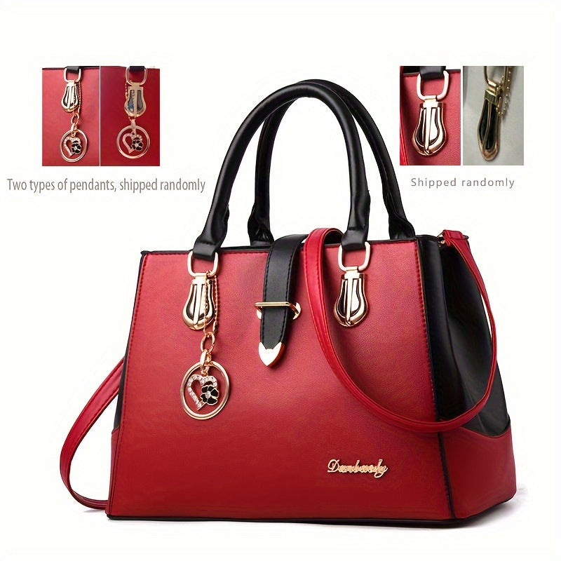 Bolsa de Ombro Feminina Elegante – Design Sofisticado com Alça Dupla e Espaço Interno Amplo